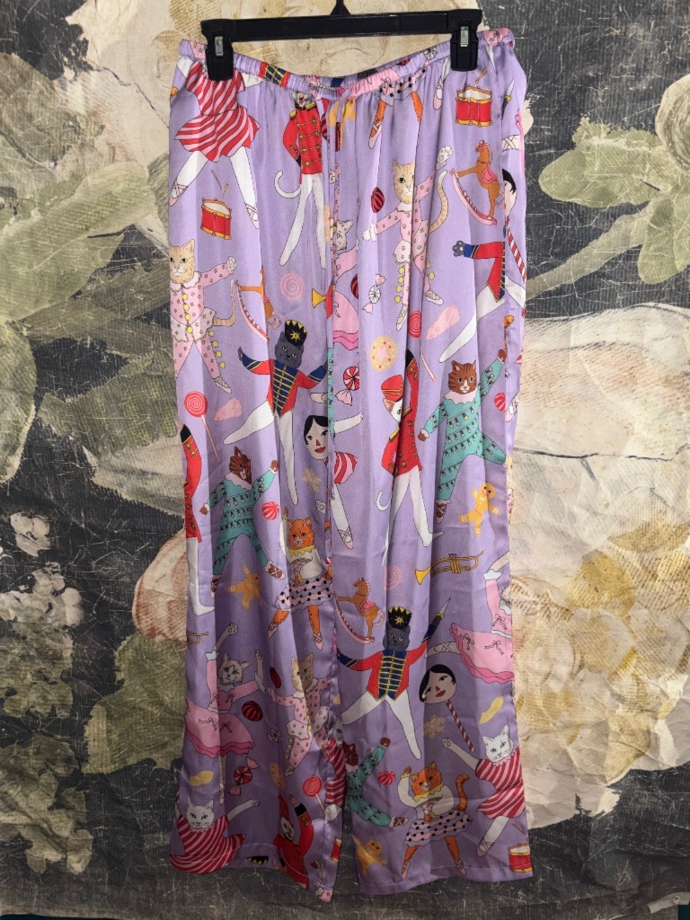 Karen Mabon Cat Nutcracker Pajama Pants ONLY
